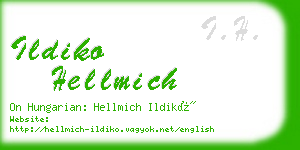 ildiko hellmich business card